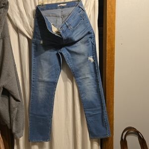 Levi's Light Blue Straight Leg Women's Jeans